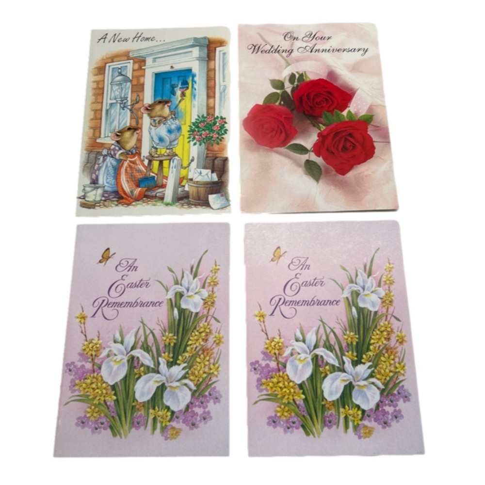 💕 Vintage Greeting Card Lot Junk Journal Ephemera
